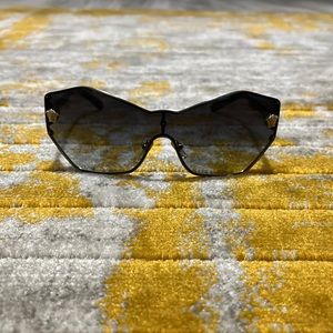 Versace hexagonal sunglasses